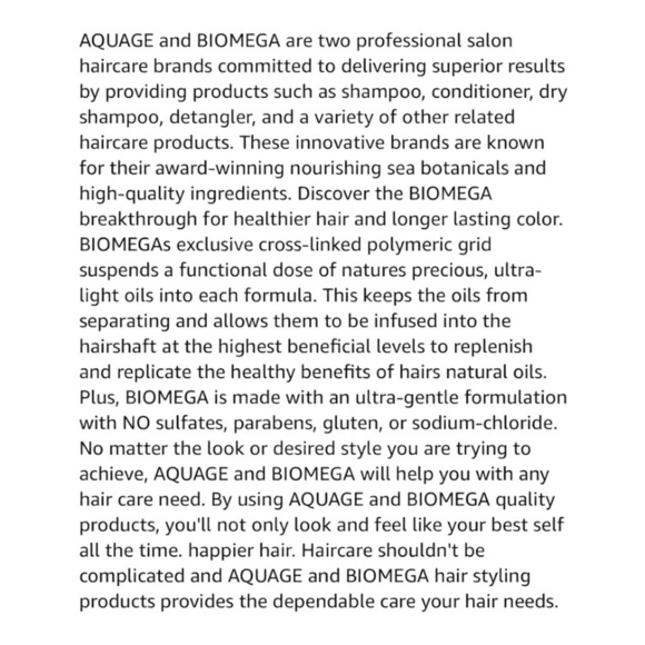 Biomega Moisture Shampoo Hydrating 32 oz - Picture 4 of 6